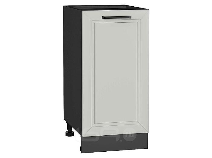 Шкаф нижний с 1-ой дверцей Нео Grey Silk/Graphite 816*400*480