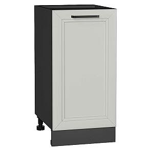 Шкаф нижний с 1-ой дверцей Нео Grey Silk/Graphite 816*400*480