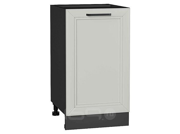 Шкаф нижний с 1-ой дверцей Нео Grey Silk/Graphite 816*450*480