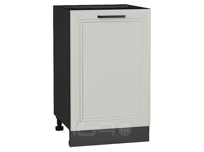 Шкаф нижний с 1-ой дверцей Нео Grey Silk/Graphite 816*500*480