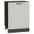 Шкаф нижний с 1-ой дверцей Нео Grey Silk/Graphite 816*600*480