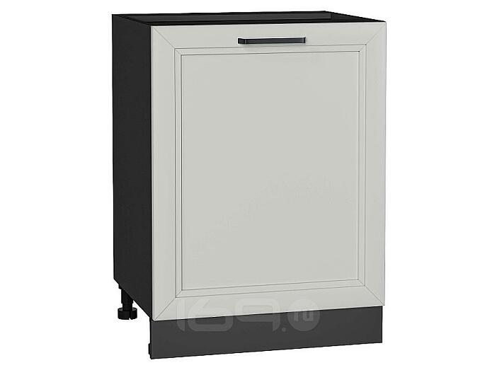 Шкаф нижний с 1-ой дверцей Нео Grey Silk/Graphite 816*600*480
