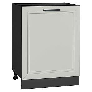 Шкаф нижний с 1-ой дверцей Нео Grey Silk/Graphite 816*600*480