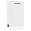 Шкаф нижний с 1-ой дверцей Нео White Silk/Белый 816*400*480