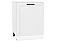 Шкаф нижний с 1-ой дверцей Нео White Silk/Белый 816*600*480