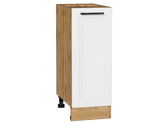 Шкаф нижний с 1-ой дверцей Нео White Silk/Дуб Вотан 816*300*480