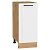Шкаф нижний с 1-ой дверцей Нео White Silk/Дуб Вотан 816*350*480