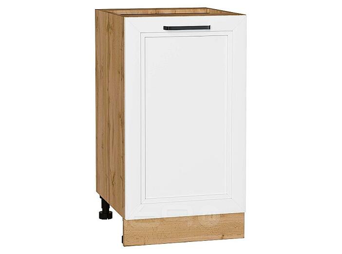 Шкаф нижний с 1-ой дверцей Нео White Silk/Дуб Вотан 816*450*480