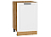 Шкаф нижний с 1-ой дверцей Нео White Silk/Дуб Вотан 816*500*480