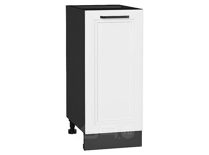 Шкаф нижний с 1-ой дверцей Нео White Silk/Graphite 816*350*480