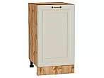 Шкаф нижний с 1-ой дверцей Ницца Агат/Дуб Вотан 816*450*478