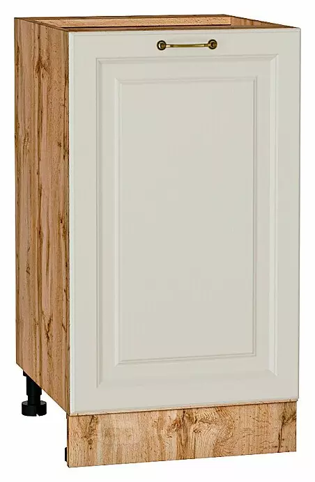 Шкаф нижний с 1-ой дверцей Ницца Агат/Дуб Вотан 816*450*478