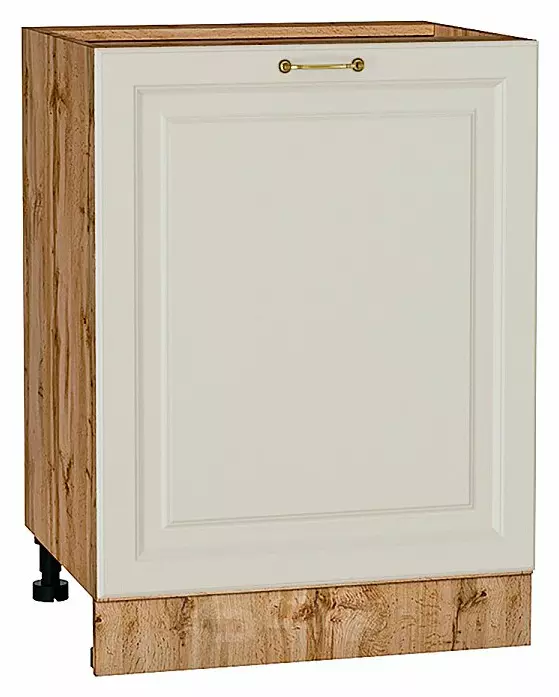 Шкаф нижний с 1-ой дверцей Ницца Агат/Дуб Вотан 816*600*478