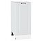 Шкаф нижний с 1-ой дверцей Ницца Белый/Белый 816*350*478