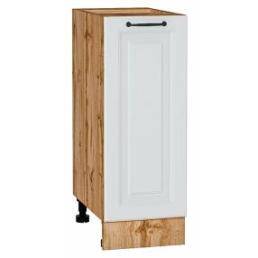 Шкаф нижний с 1-ой дверцей Ницца Blanco/Дуб Вотан 816*300*478