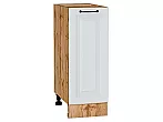 Шкаф нижний с 1-ой дверцей Ницца Blanco/Дуб Вотан 816*300*478