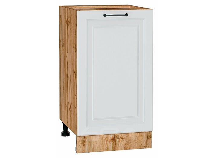 Шкаф нижний с 1-ой дверцей Ницца Blanco/Дуб Вотан 816*450*478