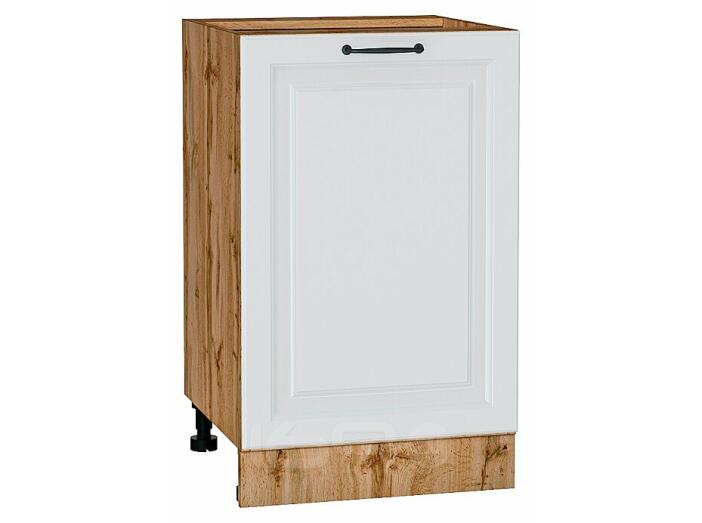 Шкаф нижний с 1-ой дверцей Ницца Blanco/Дуб Вотан 816*500*478