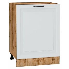 Шкаф нижний с 1-ой дверцей Ницца Blanco/Дуб Вотан 816*600*478