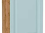 Шкаф нижний с 1-ой дверцей Ницца Голубой/Дуб Вотан 816*450*478