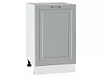 Шкаф нижний с 1-ой дверцей Ницца Графит/Белый 816*500*478
