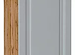 Шкаф нижний с 1-ой дверцей Ницца Графит/Дуб Вотан 816*400*478