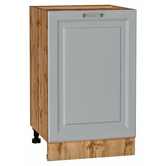 Шкаф нижний с 1-ой дверцей Ницца Графит/Дуб Вотан 816*500*478