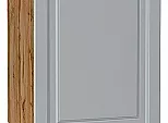 Шкаф нижний с 1-ой дверцей Ницца Графит/Дуб Вотан 816*500*478