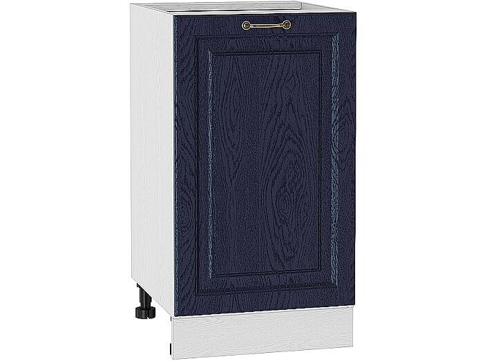 Шкаф нижний с 1-ой дверцей Ницца Н 450 Дуб синий-Белый