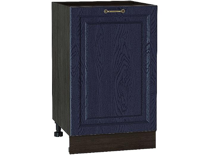 Шкаф нижний с 1-ой дверцей Ницца Н 500 Дуб синий-Венге