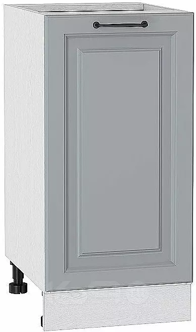 Шкаф нижний с 1-ой дверцей Ницца Royal Н 400 Magnum-Белый