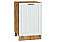 Шкаф нижний с 1-ой дверцей Прага Белое дерево Дуб Вотан 816*500*478