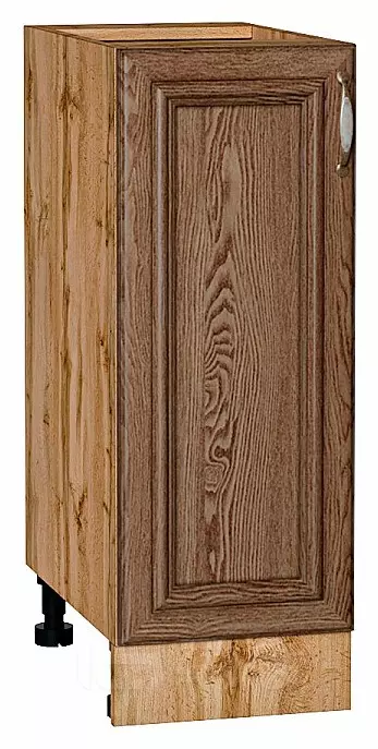 Шкаф нижний с 1-ой дверцей Шале Brown Dreamline Дуб Вотан 816*300*480