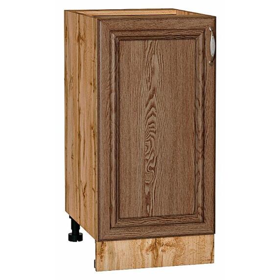 Шкаф нижний с 1-ой дверцей Шале Brown Dreamline Дуб Вотан 816*400*480