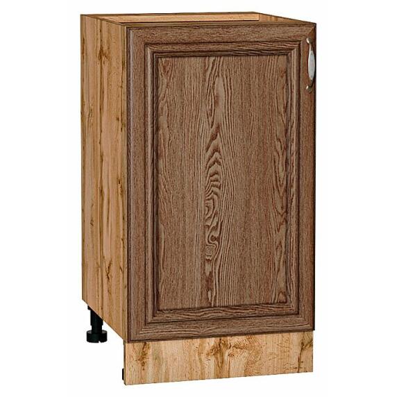 Шкаф нижний с 1-ой дверцей Шале Brown Dreamline Дуб Вотан 816*450*480
