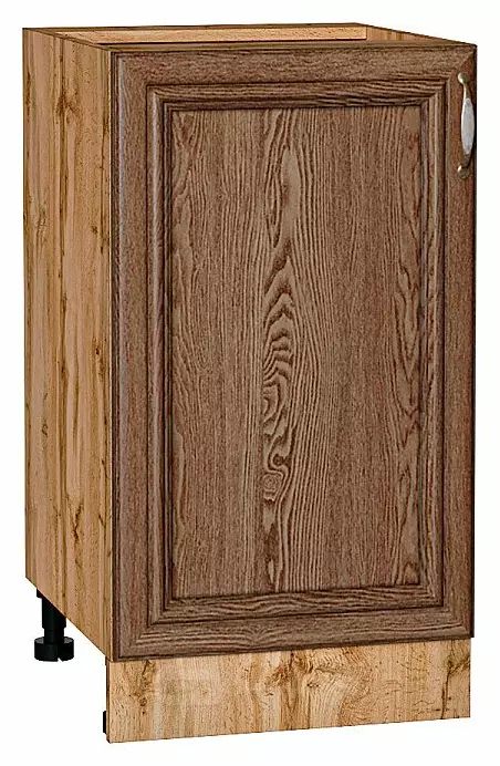 Шкаф нижний с 1-ой дверцей Шале Brown Dreamline Дуб Вотан 816*450*480