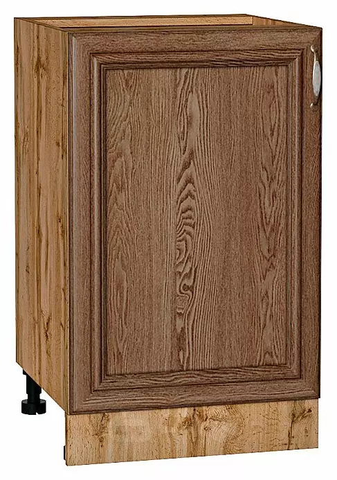Шкаф нижний с 1-ой дверцей Шале Brown Dreamline Дуб Вотан 816*500*480