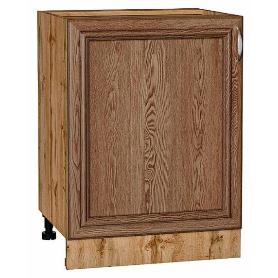 Шкаф нижний с 1-ой дверцей Шале Brown Dreamline Дуб Вотан 816*600*480