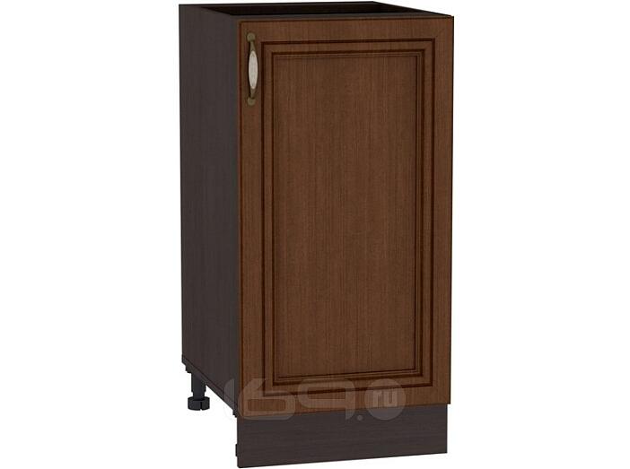 Шкаф нижний с 1-ой дверцей Шале Н 400 Brown Oak-Венге