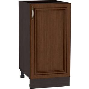 Шкаф нижний с 1-ой дверцей Шале Н 400 Brown Oak-Венге