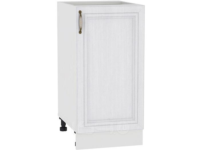 Шкаф нижний с 1-ой дверцей Шале Н 400 Milk Oak-Белый