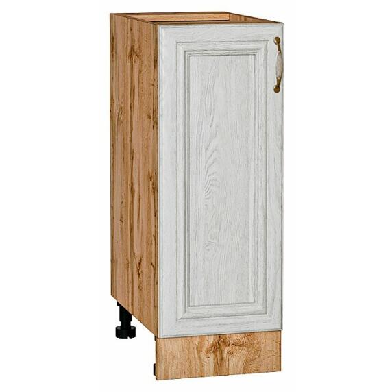 Шкаф нижний с 1-ой дверцей Шале White Dreamline Дуб Вотан 816*300*480