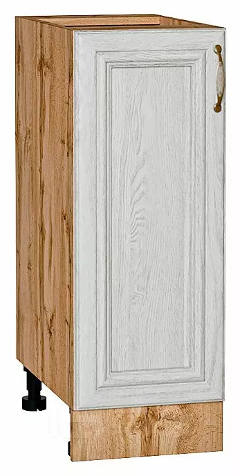 Шкаф нижний с 1-ой дверцей Шале White Dreamline Дуб Вотан 816*300*480