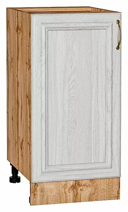 Шкаф нижний с 1-ой дверцей Шале White Dreamline Дуб Вотан 816*400*480