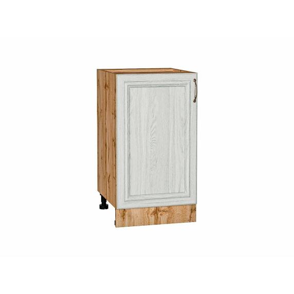 Шкаф нижний с 1-ой дверцей Шале White Dreamline Дуб Вотан 816*450*480