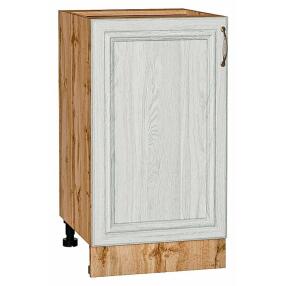 Шкаф нижний с 1-ой дверцей Шале White Dreamline Дуб Вотан 816*450*480