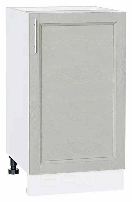 Шкаф нижний с 1-ой дверцей Сканди Cappuccino Softwood Белый 816*450*480