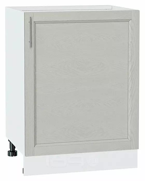 Шкаф нижний с 1-ой дверцей Сканди Cappuccino Softwood Белый 816*600*480