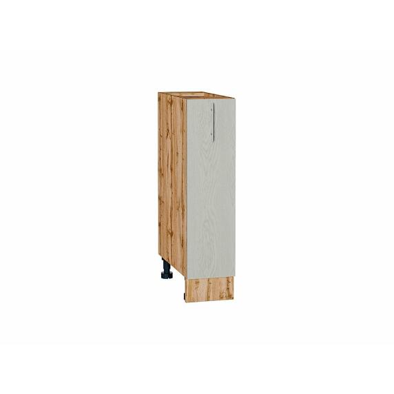 Шкаф нижний с 1-ой дверцей Сканди Cappuccino Softwood Дуб Вотан 816*200*480
