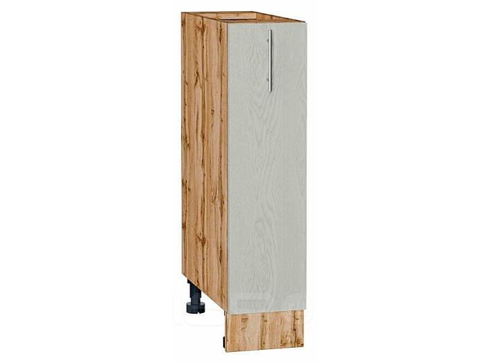 Шкаф нижний с 1-ой дверцей Сканди Cappuccino Softwood Дуб Вотан 816*200*480